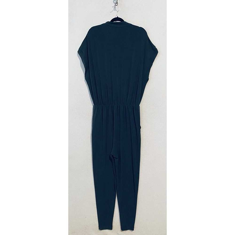 By Malene Birger Jumpsuit Womens Large Dark Green… - image 4