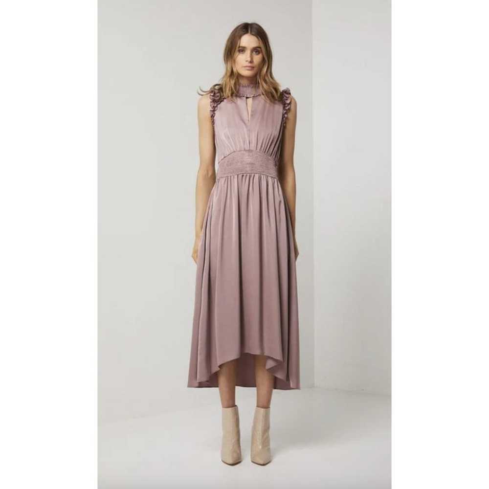 Elliatt Raine Mock Neck Dress with Cinched Smocke… - image 2