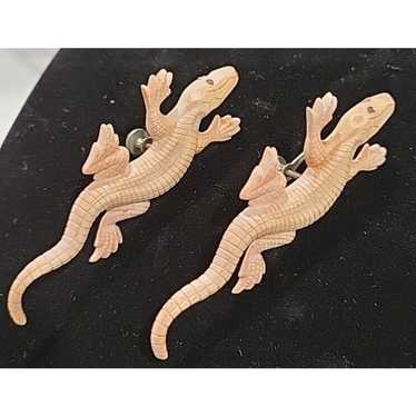 Vintage Reptile Jewerly Statement Halloween Lizard