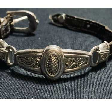 Brighton vintage retired hot Mission silver link bracelet