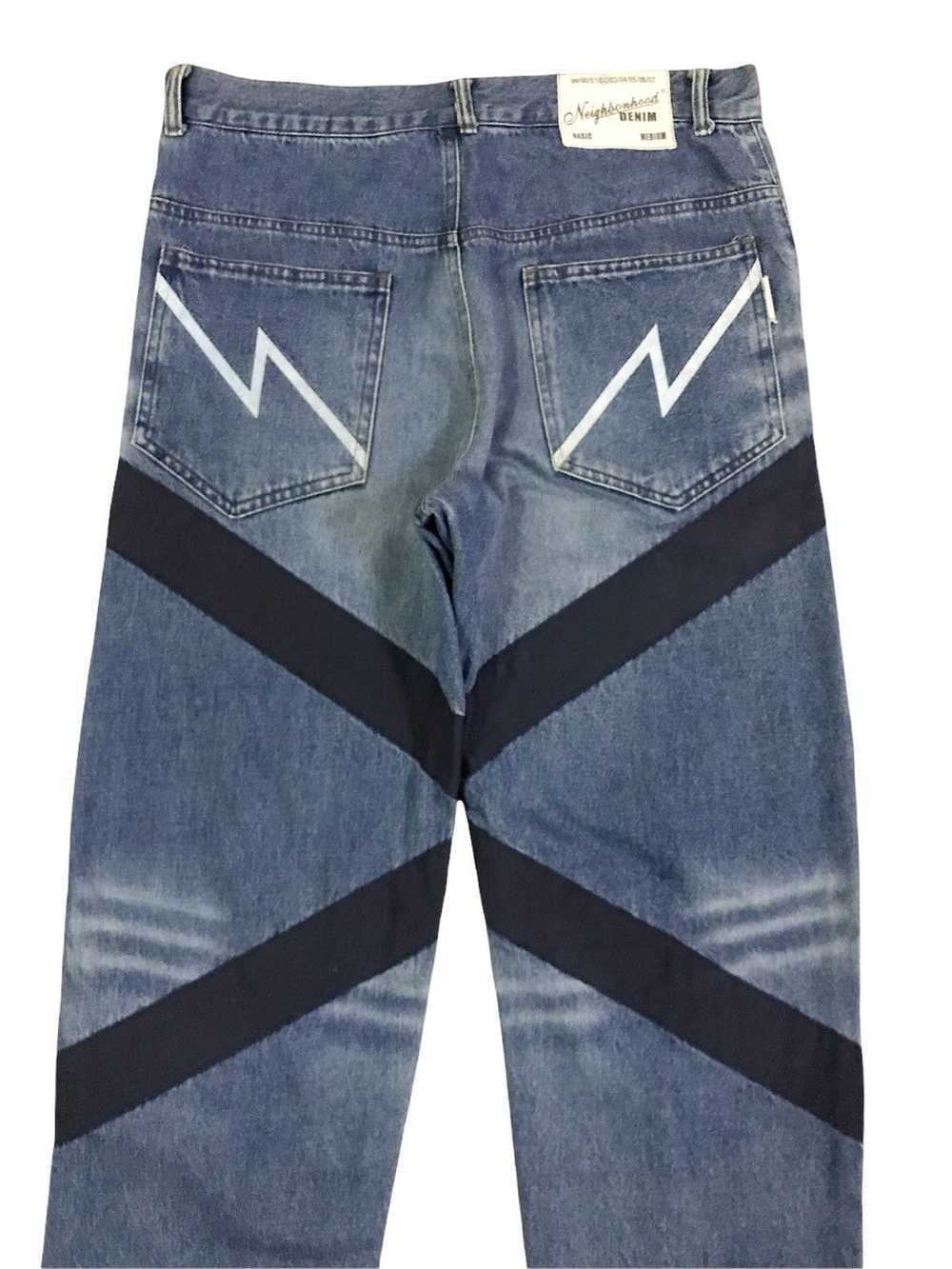 Neighborhood Neighborhood SS2002 Distressed Jeans - image 4