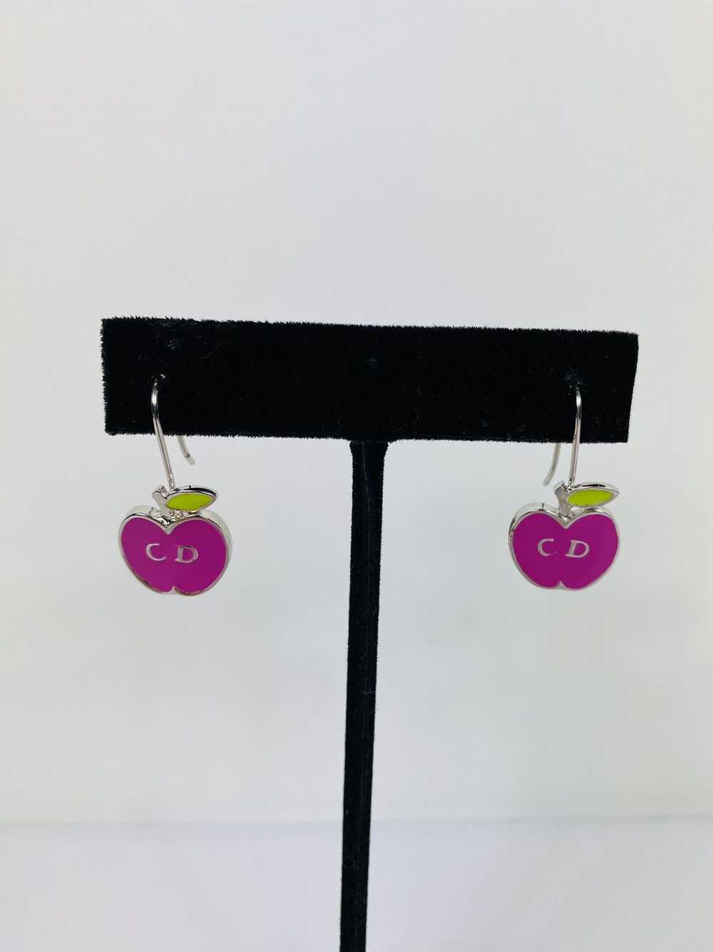 Dior CD Apple Earrings - image 1