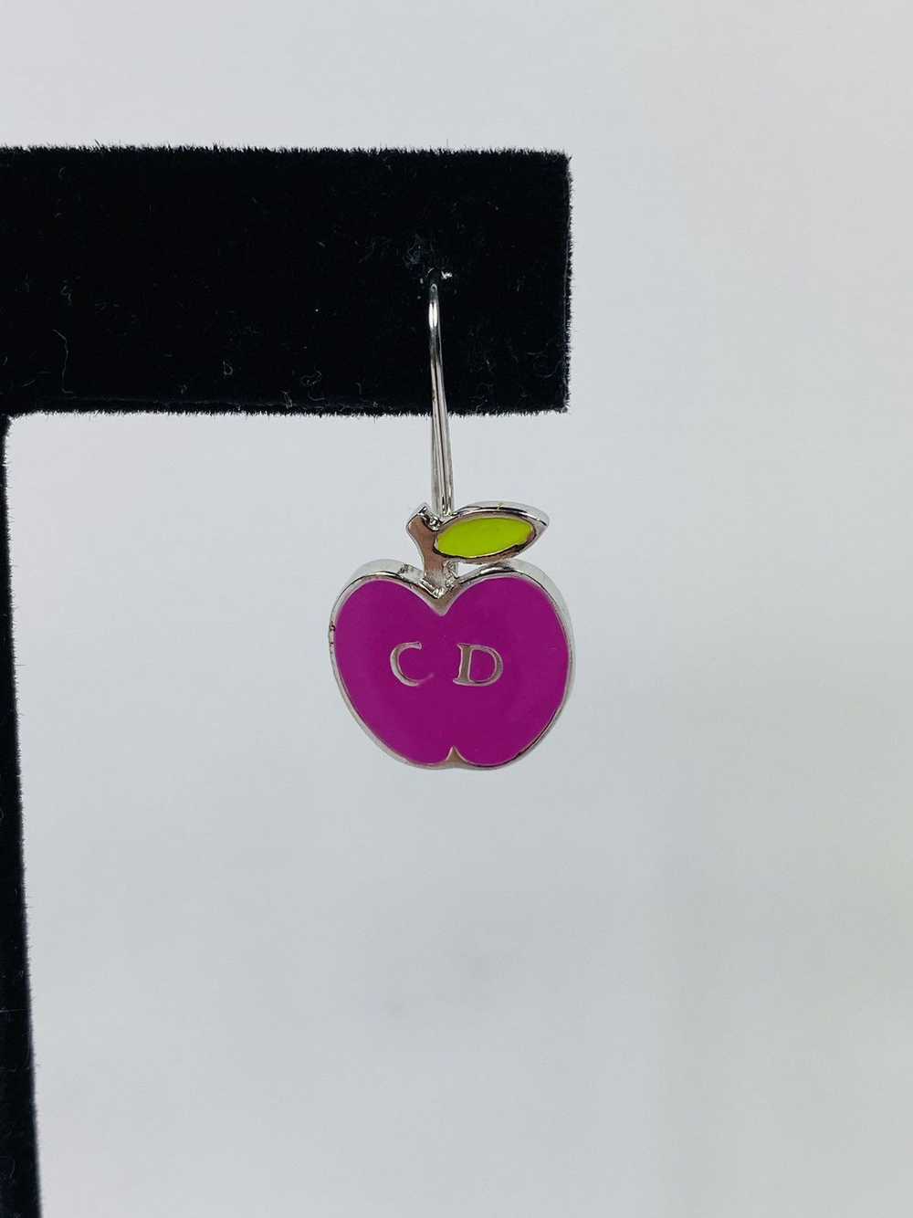 Dior CD Apple Earrings - image 3