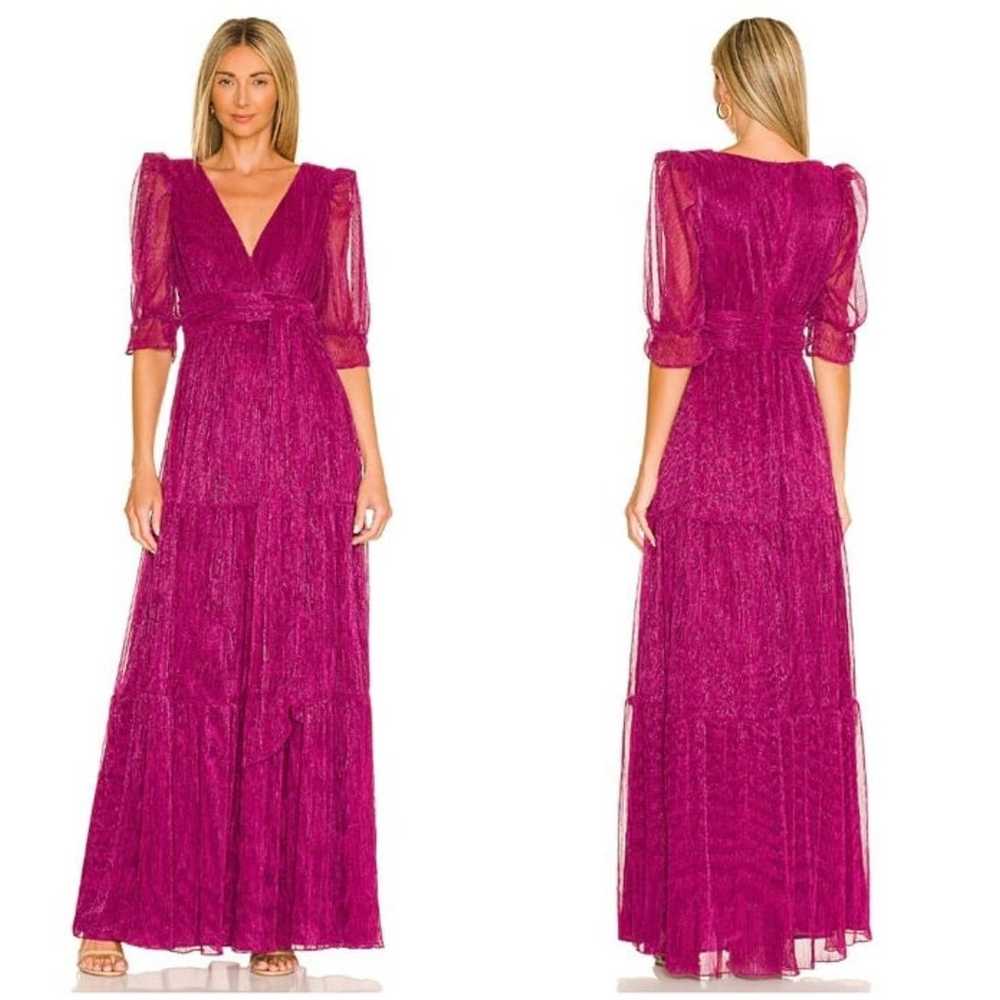 Tularosa Deep Fuschia Jainey Maxi Dress - Small - image 1