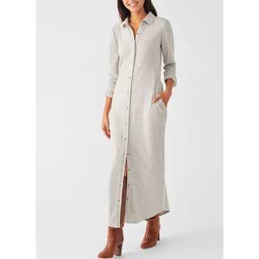 Faherty Legend Long Dress Sweater Jacket Size Sma… - image 1