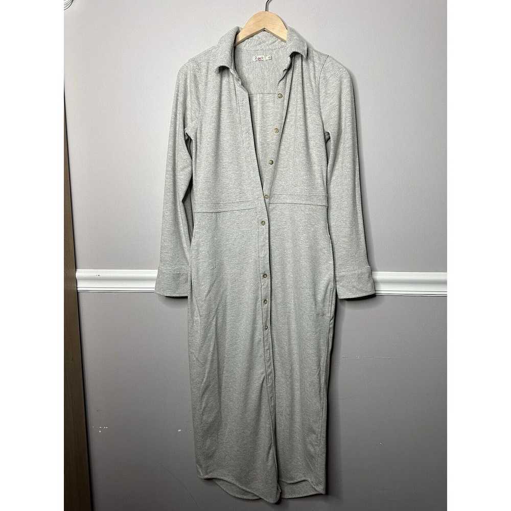 Faherty Legend Long Dress Sweater Jacket Size Sma… - image 4