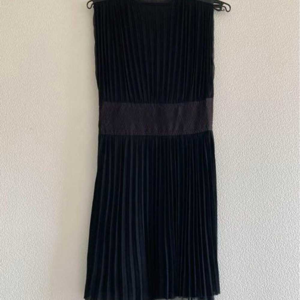 Sacai Pleated Dress in Black - image 2