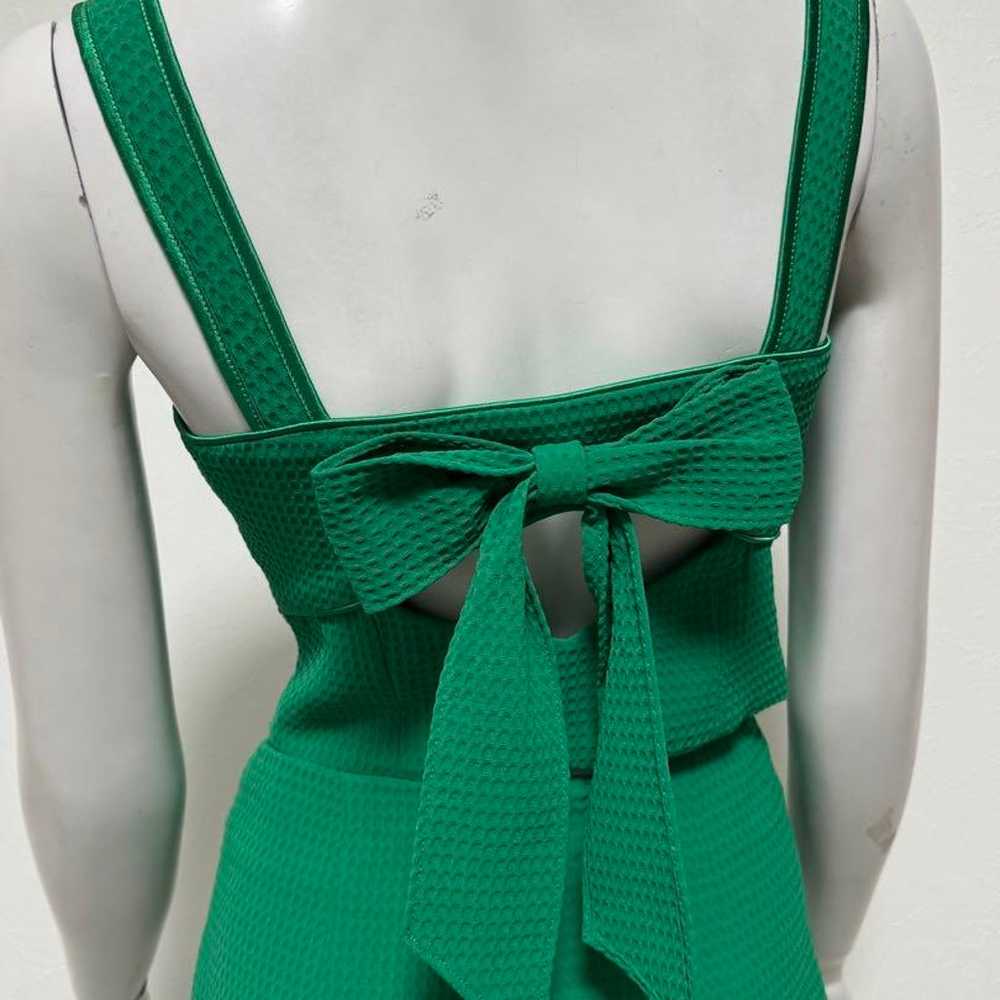 an green setup mini dress - image 7