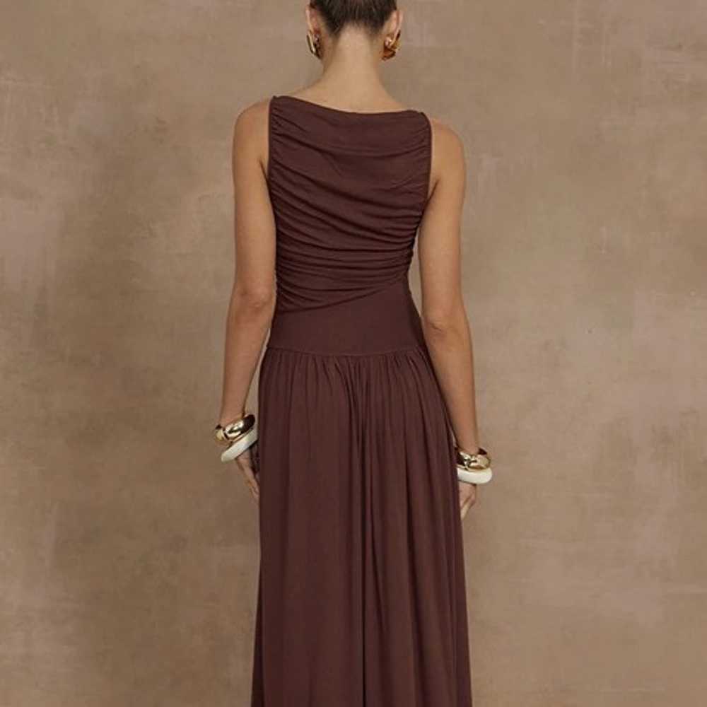 Runaway The Label Nalla Maxi Dress Brown - image 2