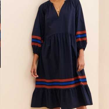 Anthropologie Sundry Varsity Stripe Midi Dress - image 1