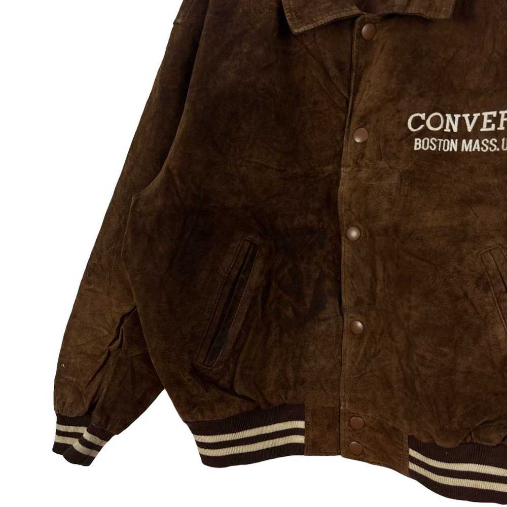 Bomber Jacket × Genuine Leather × Vintage VINTAGE… - image 11