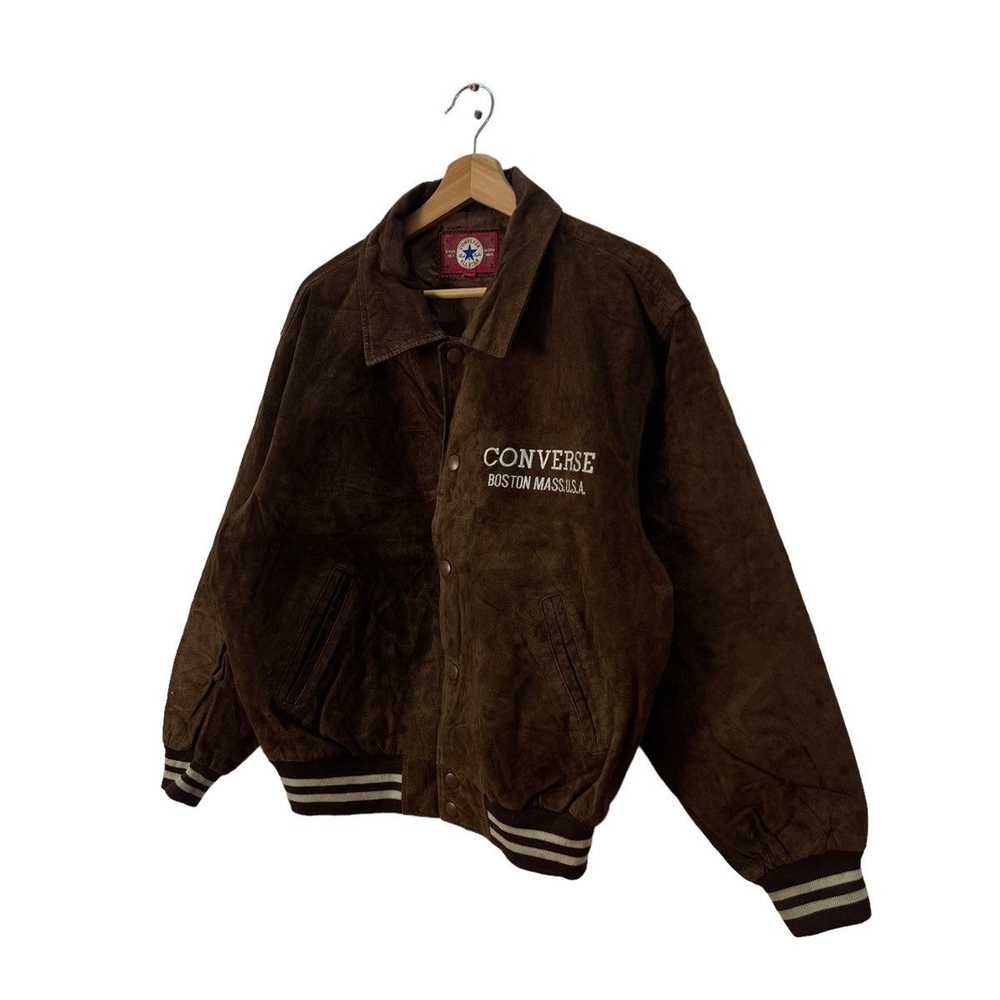 Bomber Jacket × Genuine Leather × Vintage VINTAGE… - image 9