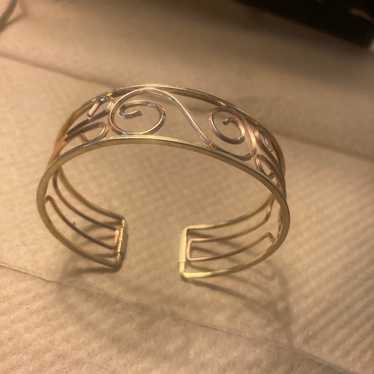 Vintage gold filled Krementz cuff