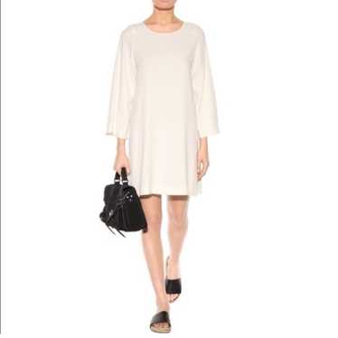 Helmut Lang ivory cream shift dress size Medium