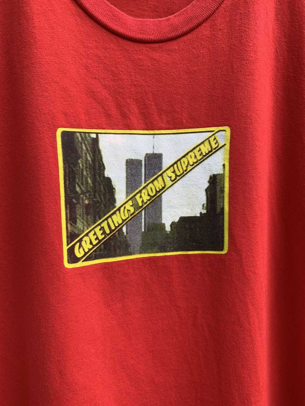 Supreme SS19 Greetings from NY Tee - image 2