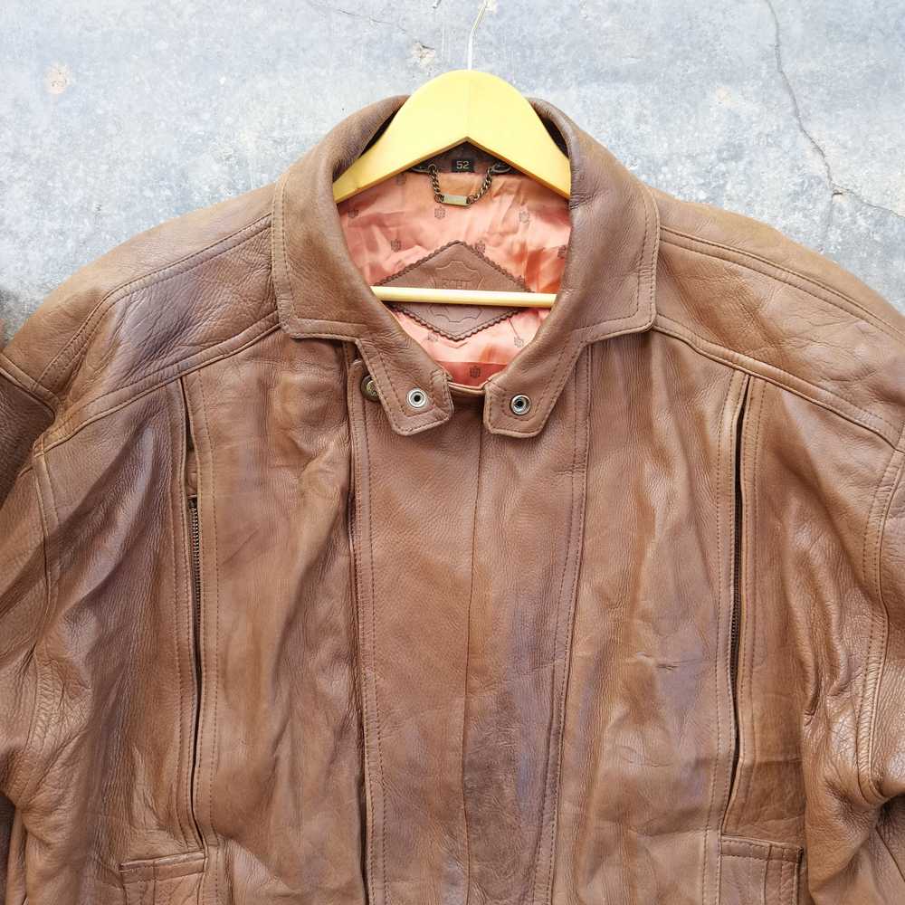 Genuine Leather × Leather Jacket × Vintage Archiv… - image 5