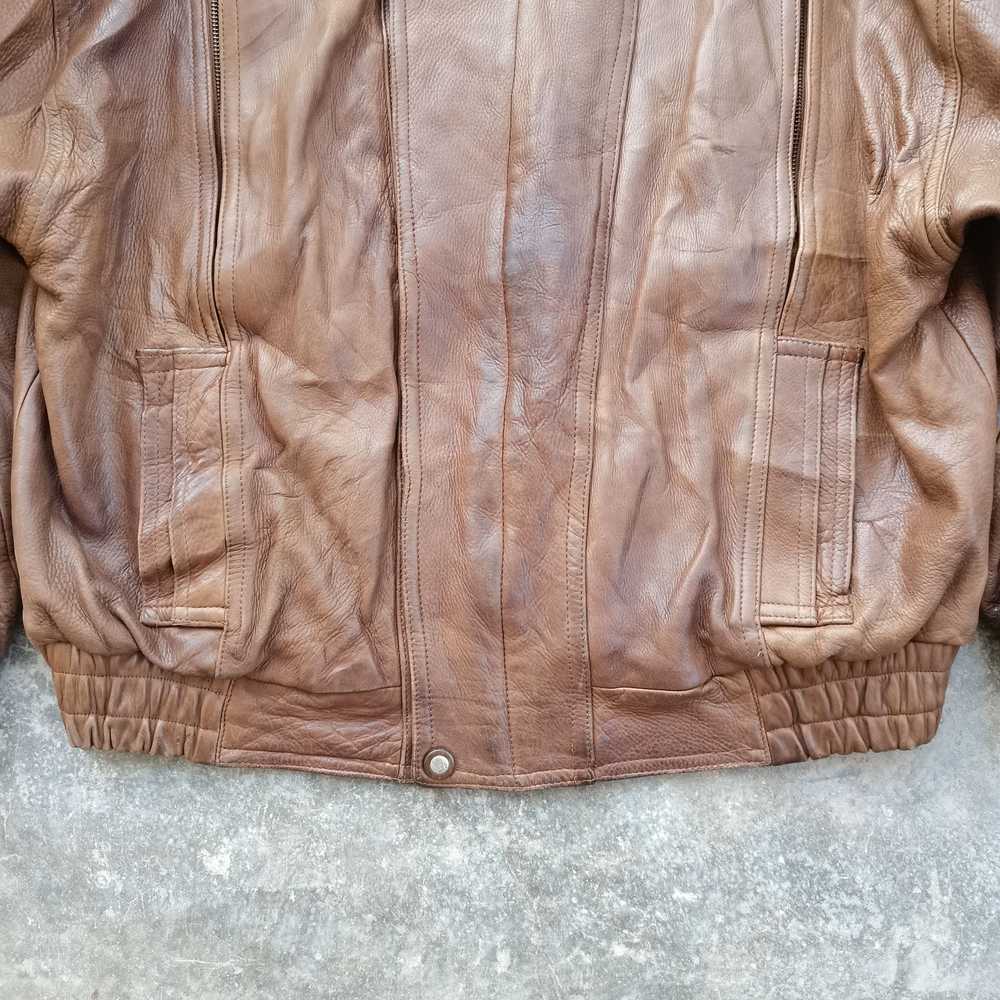 Genuine Leather × Leather Jacket × Vintage Archiv… - image 6