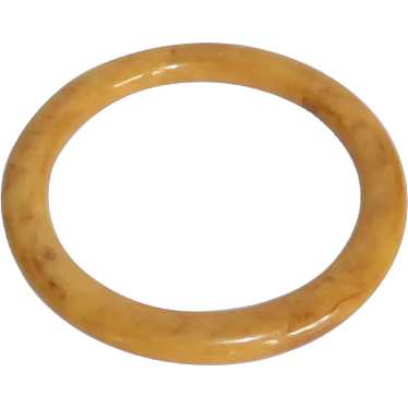 Butterscotch End of the Day Bakelite Bangle Bracel