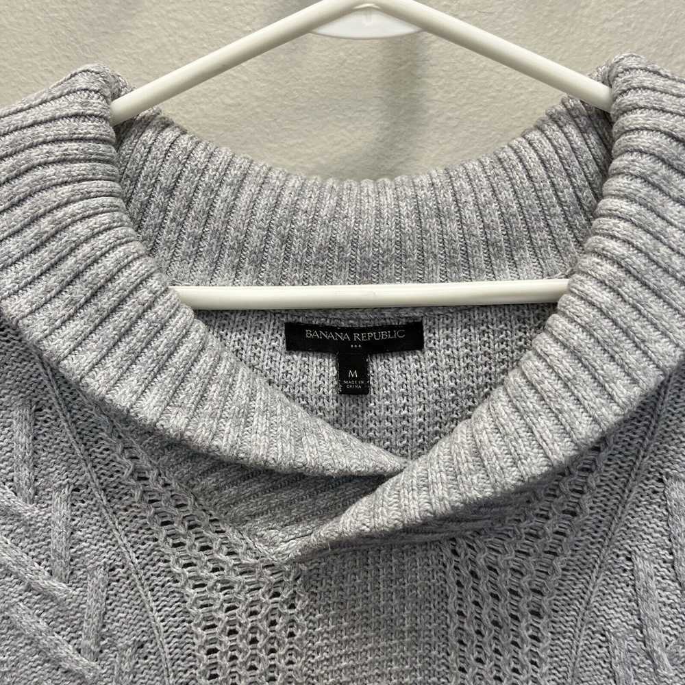 Banana Republic Banana Republic | Cable Knit Shaw… - image 3