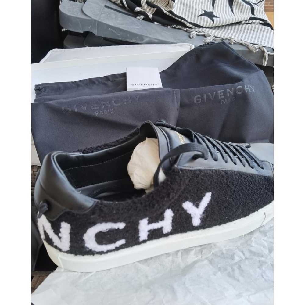 Givenchy City Sport leather low trainers - image 4