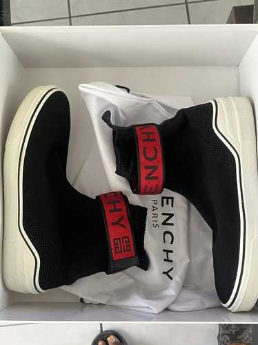 Givenchy Givenchy Mens Black George V Sock Sneaker