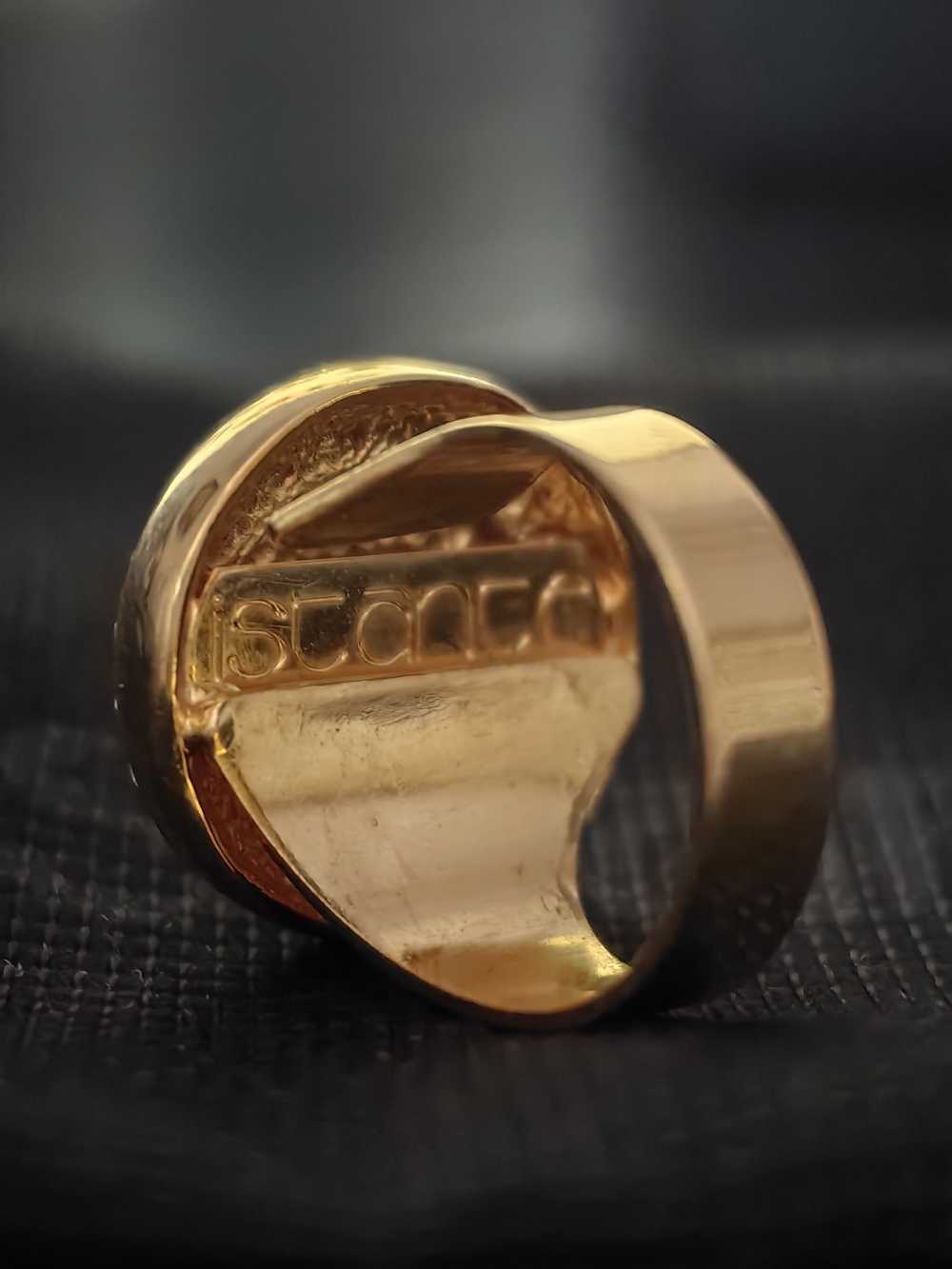 Gianni Versace Istante by Gianni Versace Gold Ring - image 2