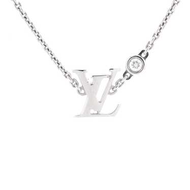 Louis Vuitton White gold necklace - image 1