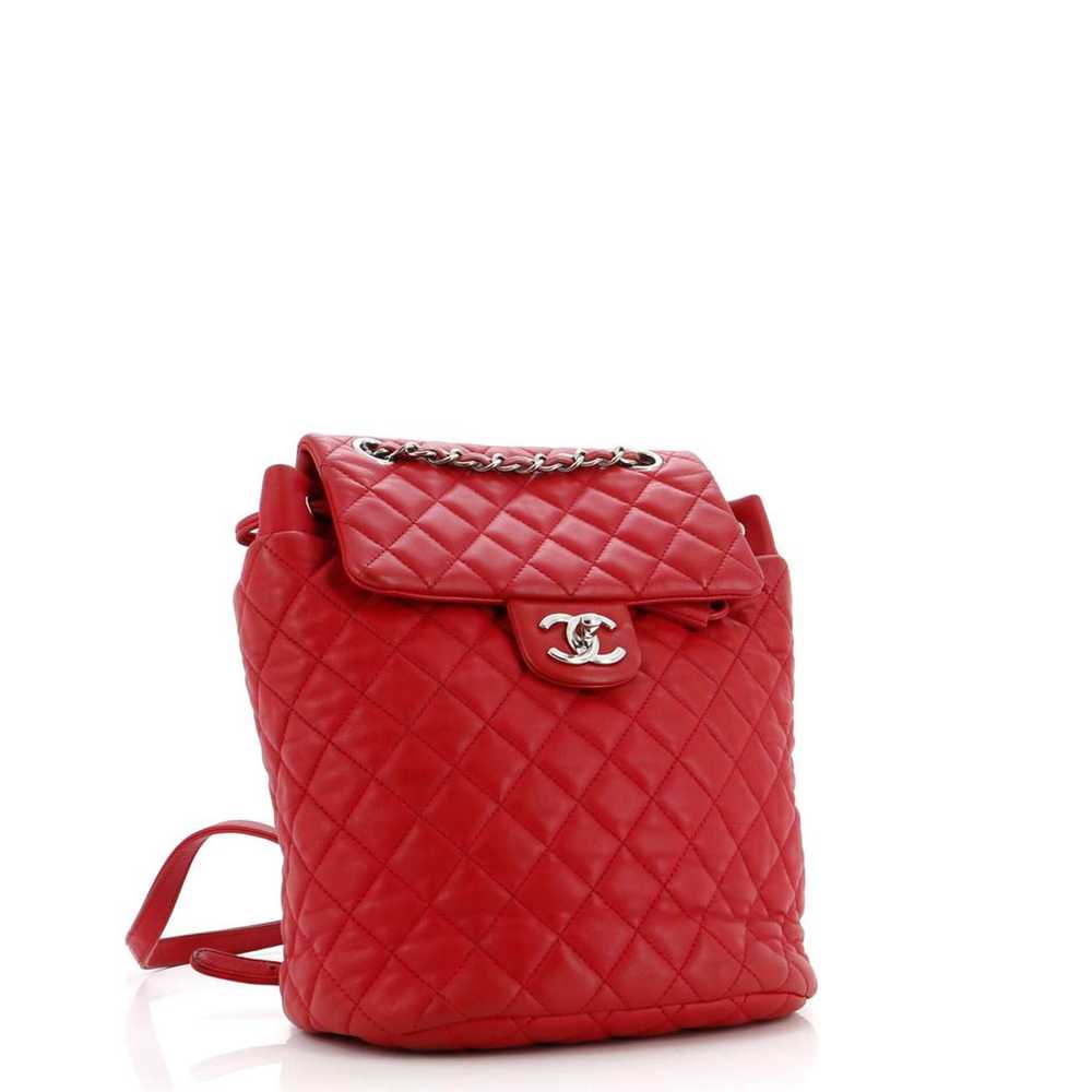 Chanel Leather backpack - image 2