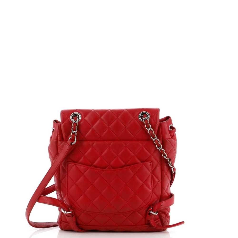 Chanel Leather backpack - image 3