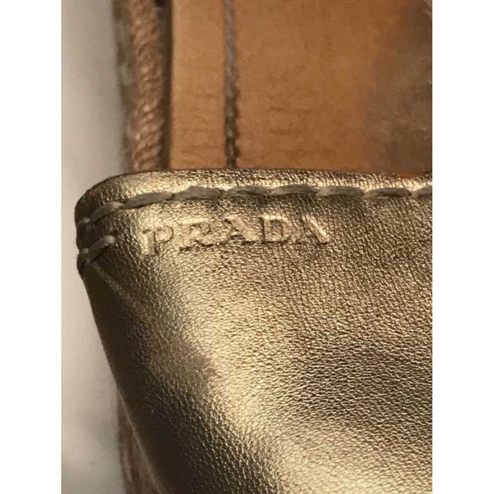 Prada Monolith leather sandal - image 2