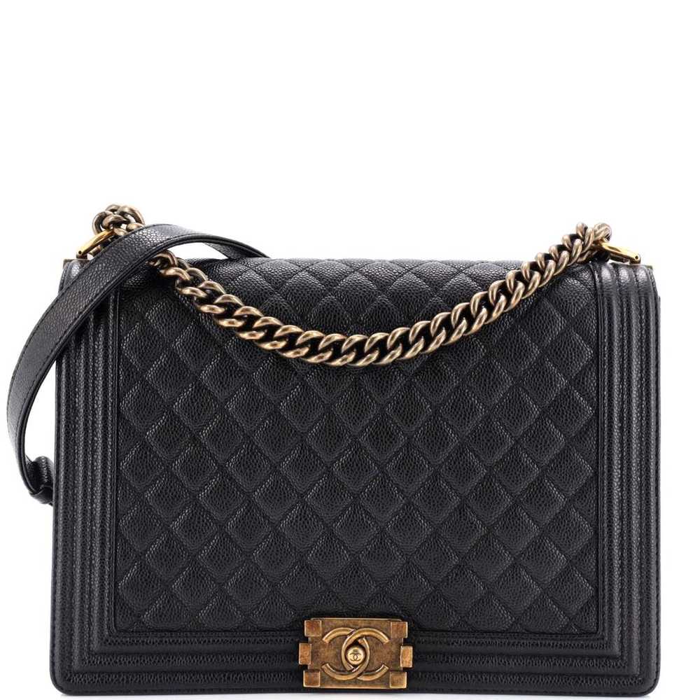 Chanel Boy leather handbag - image 1