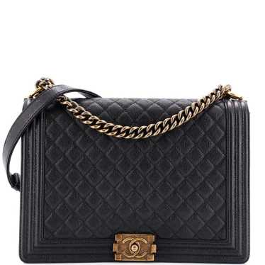 Chanel Boy leather handbag - image 1