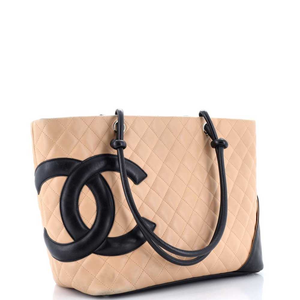 Chanel Cambon leather tote - image 2