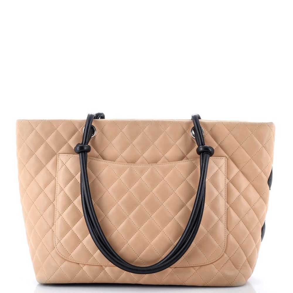 Chanel Cambon leather tote - image 3