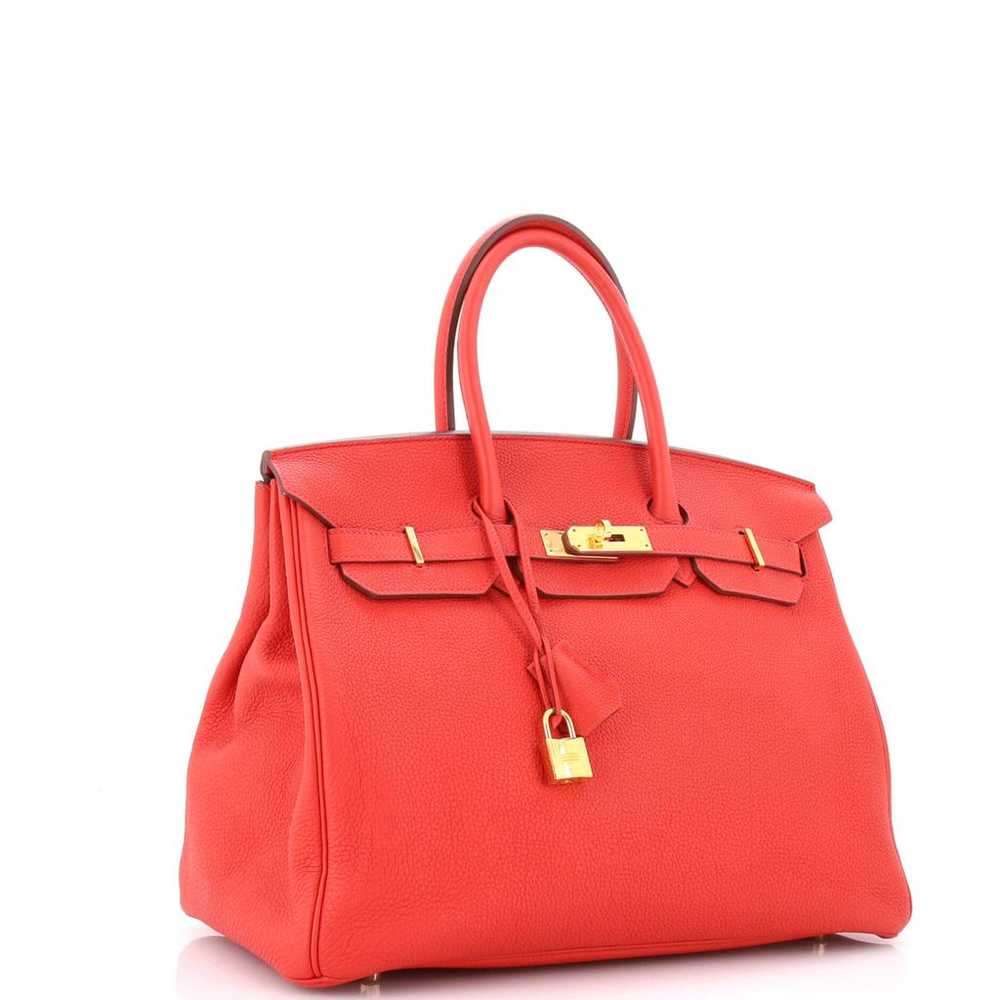 Hermès Birkin 35 leather tote - image 2