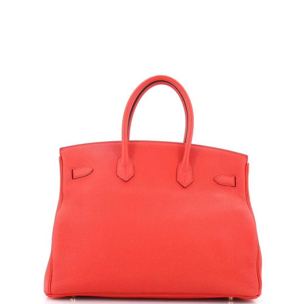 Hermès Birkin 35 leather tote - image 3