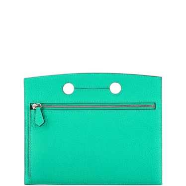 Hermès Leather clutch bag - image 1