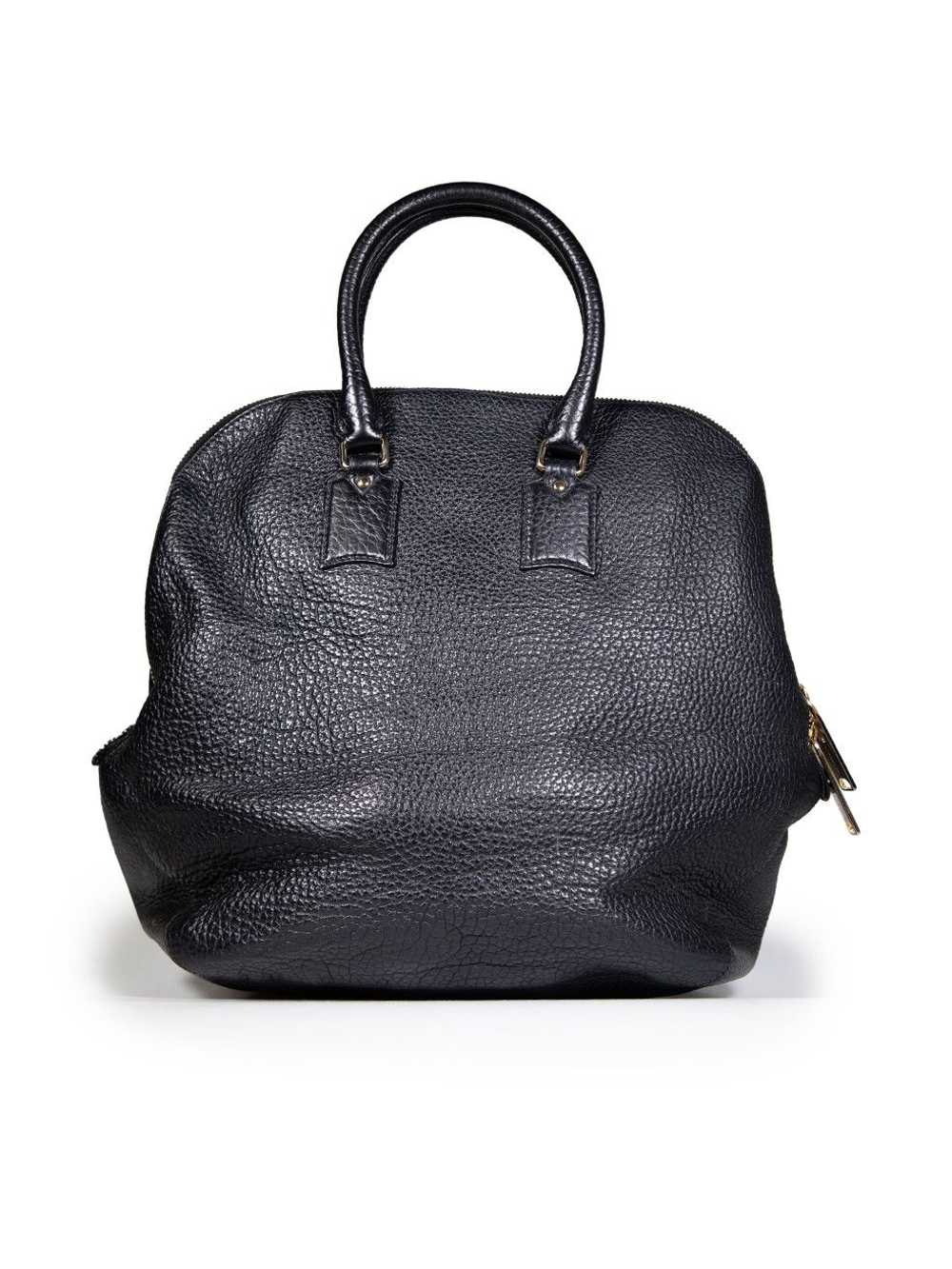 Burberry Black Leather Orchard Heritage Grained B… - image 3