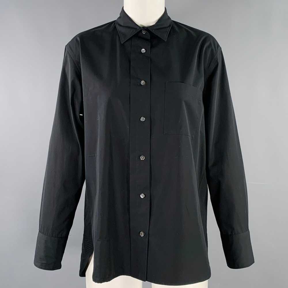 Uniqlo x JIL SANDER Black Cotton One Pocket Shirt - image 1