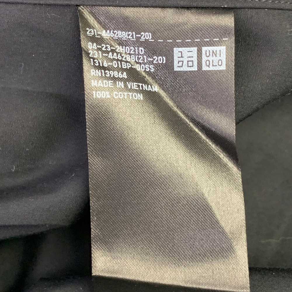 Uniqlo x JIL SANDER Black Cotton One Pocket Shirt - image 5