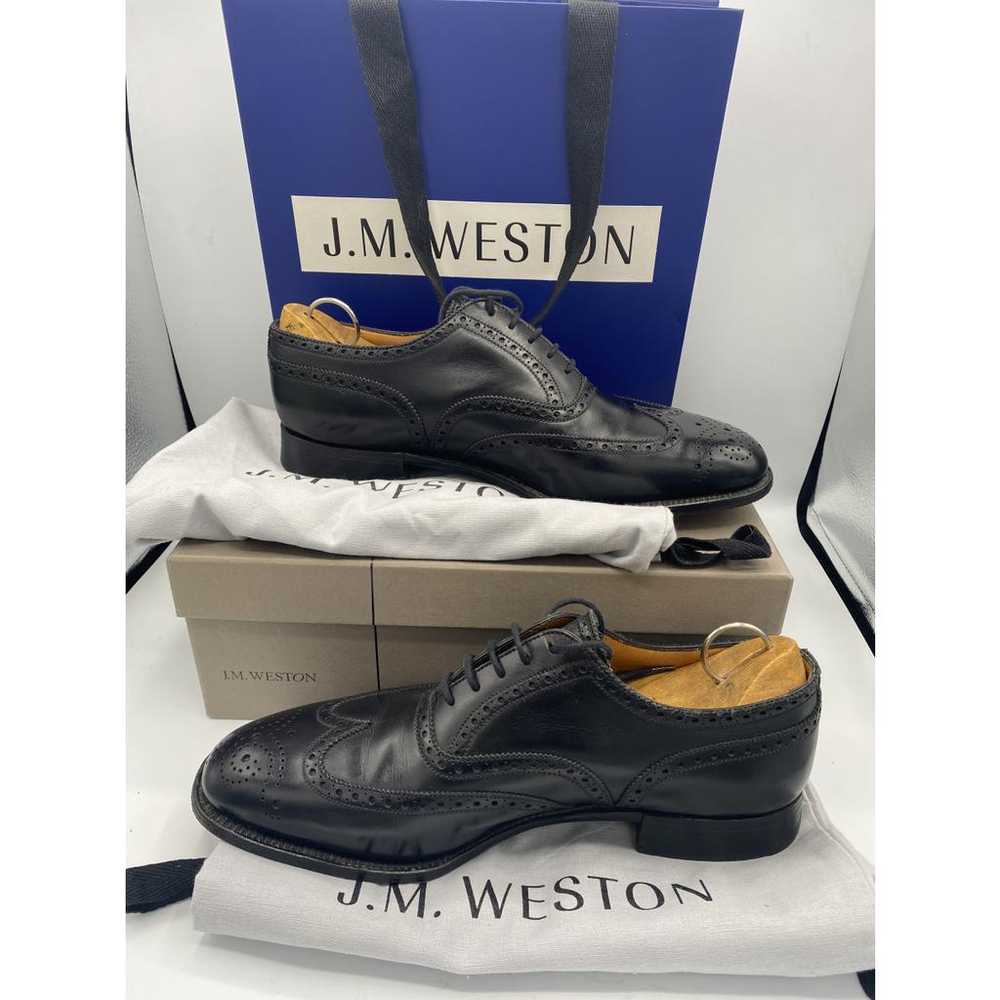 JM Weston Leather lace ups - image 7