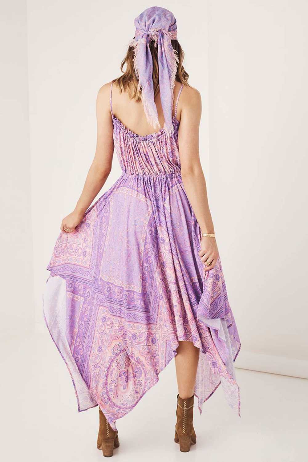 Spell USA Farrah Kerchief Sun Dress - image 2