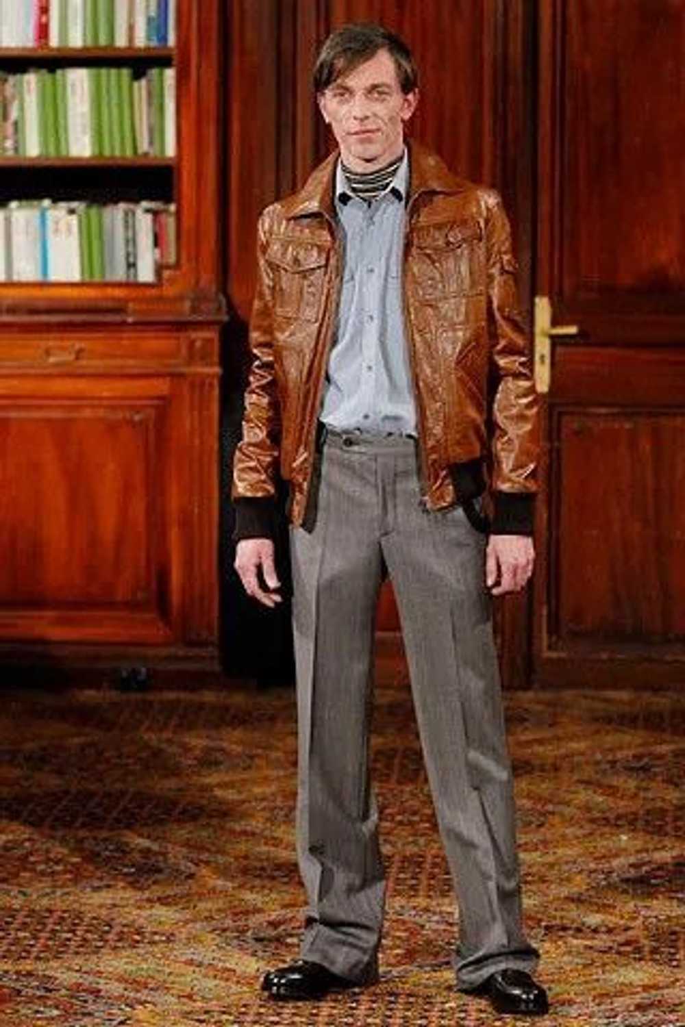 Veronique Branquinho AW2007 Pilot Leather Jacket - image 1