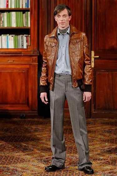 Veronique Branquinho AW2007 Pilot Leather Jacket - image 1