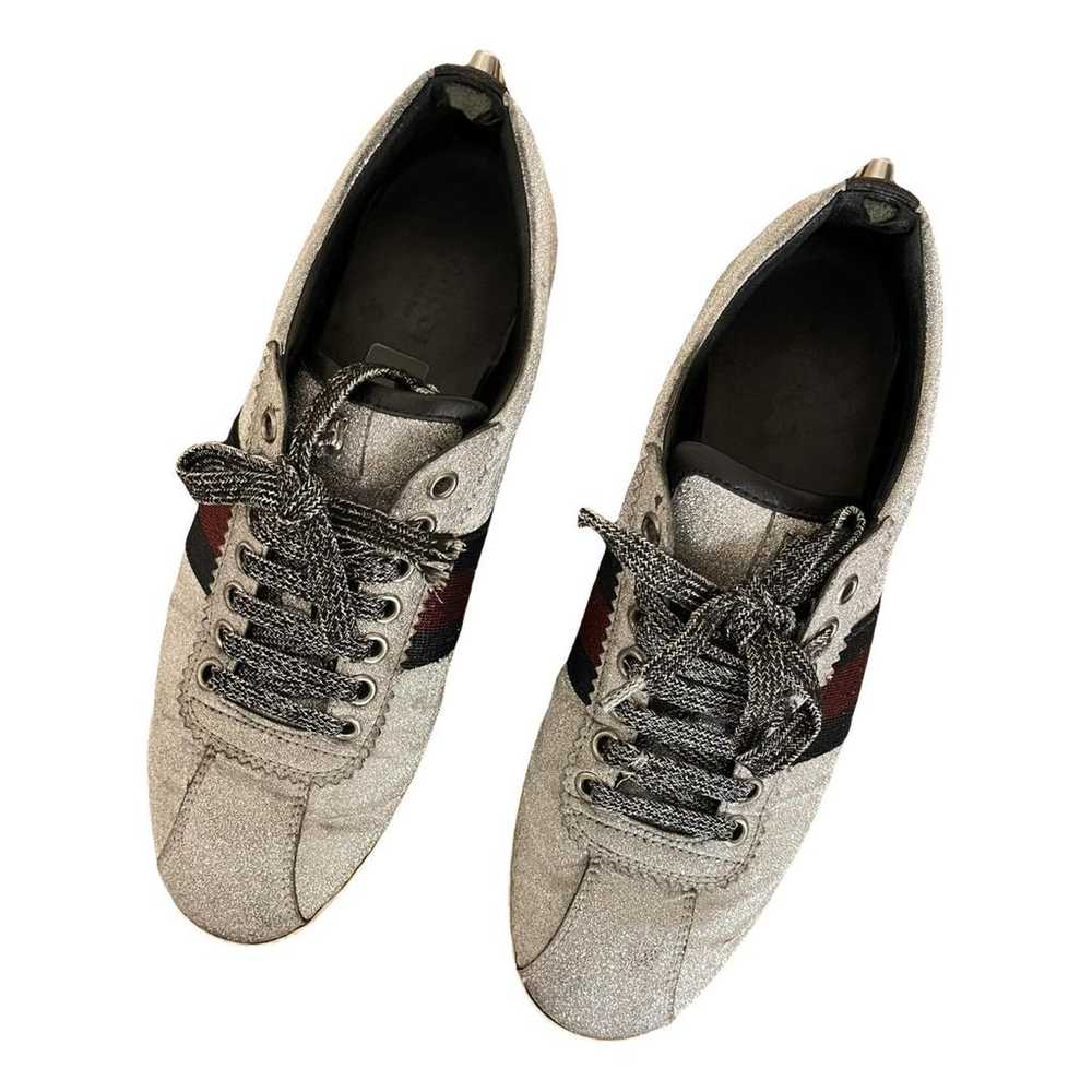 Gucci Ace cloth trainers - image 1