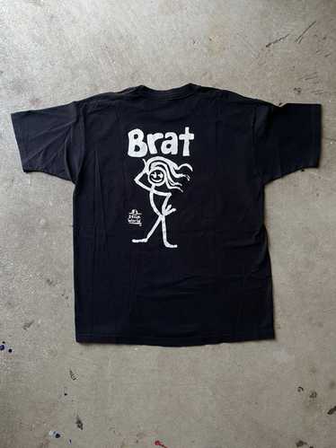 Art × Humor × Vintage Vintage 1990s “Brat” stick f