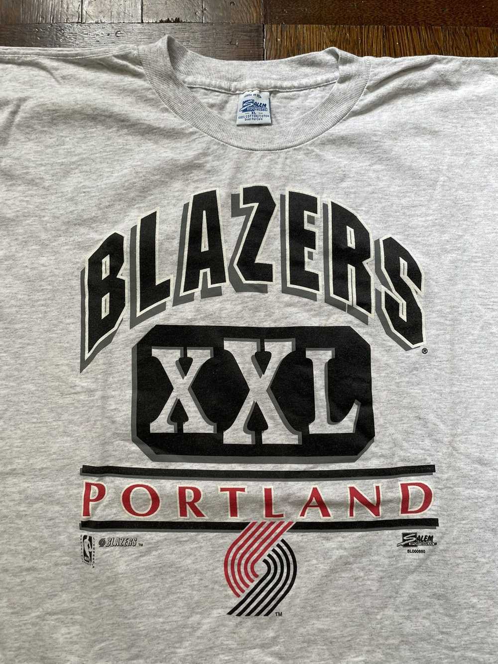 NBA × Salem Sportswear × Vintage Vintage Portland… - image 2