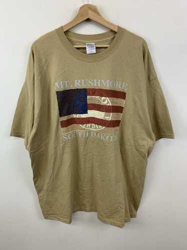 Tee × Tee Shirt × Vintage Vintage Mount Rushmore S