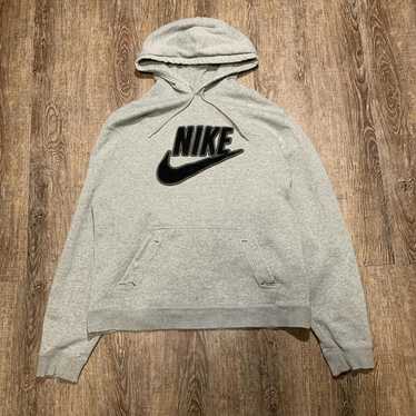 Nike × Vintage Vintage Y2K gray Nike embroidered … - image 1