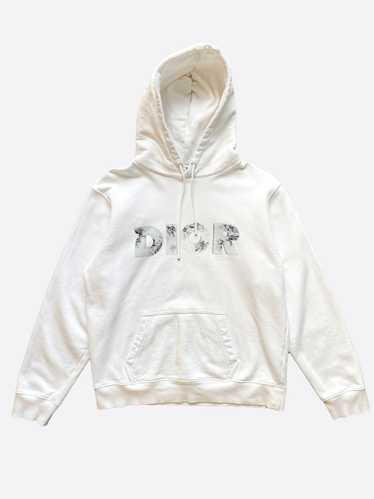 Dior Dior Daniel Arsham White Logo Hoodie